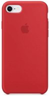 iPhone 8/7 Silikónový kryt červený - Kryt na mobil