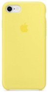 Apple iPhone 8/7 Hülle aus Silikon Zitronengelb - Schutzabdeckung