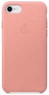 iPhone 8/7 bőrtok halvány rózsaszín - Védőtok
