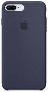 iPhone 8 Plus/7 Plus Silikónový kryt polnočne modrý - Kryt na mobil