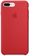 iPhone 8 Plus/7 Plus Silikónový kryt červený - Kryt na mobil