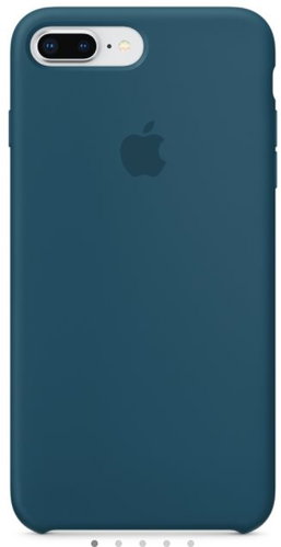 iPhone 8 Plus/7 Plus Silikoncase Kosmosblau - Handyhülle - Hauptbild