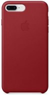 iPhone 8 Plus/7 Plus Leather Case red - Phone Cover