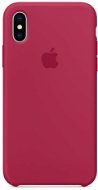 iPhone X Silikonhülle weinfarben - Schutzabdeckung