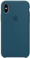 iPhone X Silikónový kryt vesmírne modrý - Ochranný kryt