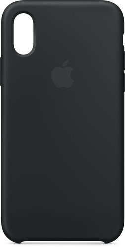 iPhone XS Silicone Cover Black - Phone Cover - Main image