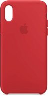 iPhone XS szilikon tok piros - Telefon tok