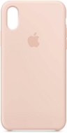 iPhone XS Silikónový kryt pieskovo ružový - Kryt na mobil