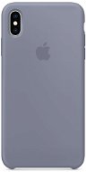 iPhone XS Silikónový kryt levanduľovo sivý - Kryt na mobil
