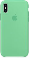 iPhone XS Silikonhülle - mint - Handyhülle