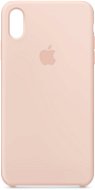 iPhone XS Max Silikónový kryt pieskovo ružový - Kryt na mobil