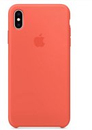 iPhone XS Max Silikónový kryt nektarinkový - Kryt na mobil