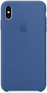 iPhone XS Max Silikónový kryt delftsky modrý - Kryt na mobil