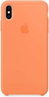 iPhone XS Max szilikontok, papajaszínű - Telefon tok