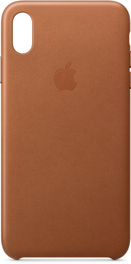 iPhone XS Max bőrtok nyeregbarna