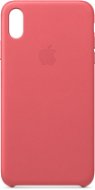 iPhone XS Max Leather Cover Peony Pink - Phone Cover