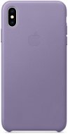 iPhone XS Max Leather Case lilac - Phone Cover