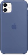 Apple iPhone 11 Silikon Case Leinenblau - Handyhülle