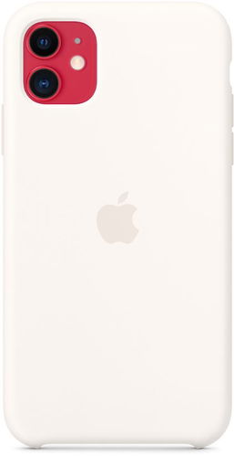 iPhone 11 Silicone Case - White