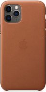 Apple iPhone 11 Pro Leather Cover, Saddle Brown - Phone Cover