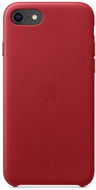 Apple iPhone SE 2020/ 2022 Leather Case, Red - Phone Cover