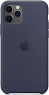 Apple iPhone 11 Pro Silikónový kryt polnočne modrý - Kryt na mobil