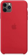 Apple iPhone 11 Pro Max Silicone Cover, RED - Phone Cover