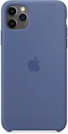 Apple iPhone 11 Pro Max szilikon tok, kék színű - Telefon tok