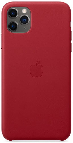 Apple iPhone 11 Pro Max Lederschutzhülle (PRODUCT) RED - Handyhülle - Hauptbild