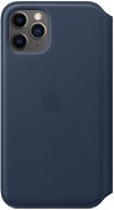 iPhone 11 Pro Leder Folio - Deep Blue - Handyhülle
