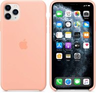 Apple iPhone 11 Pro Max Silikonhülle Grapefruit Pink - Handyhülle