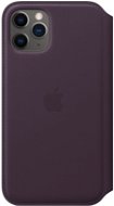 Apple iPhone 11 Pro Leather Folio, Eggplant - Phone Case