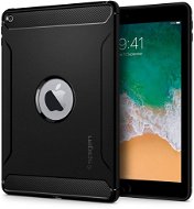 Spigen Rugged Armour Black iPad 9.7" 2017/2018 - Tablet-Hülle