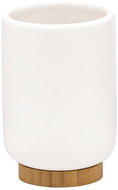 Ridder Fancy glass for standing, white - Toothbrush Holder Cup