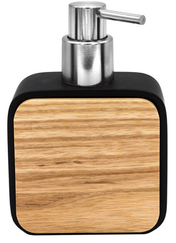 Ridder Amara Soap Dispenser, 180ml, Black 2244510 - Soap Dispenser - Main image