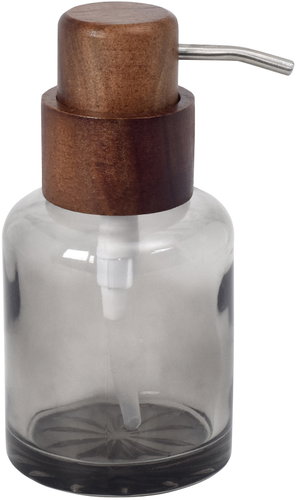 Sapho Figo Soap Dispenser, 300ml, Grey 08387 - Soap Dispenser - Main image