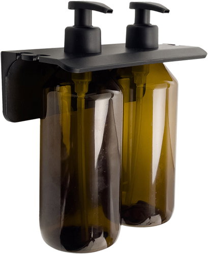 Gedy Grouper Soap Dispenser, 500ml, Brown 2159 - Soap Dispenser - Main image