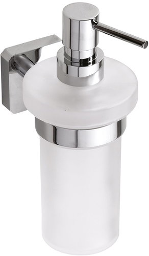 Sapho Insia Soap Dispenser, 230ml, Silver Is019 - Soap Dispenser - Main image
