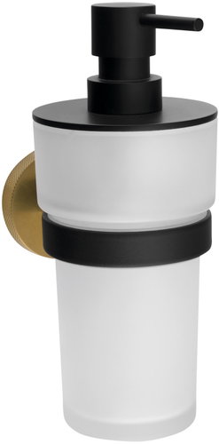 Sapho Larissa Soap Dispenser, 250ml, Black Ws019bg - Soap Dispenser - Main image