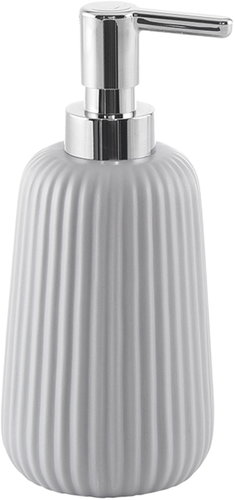 Gedy Marika Soap Dispenser, 420ml, Grey Mk8008 - Soap Dispenser - Main image