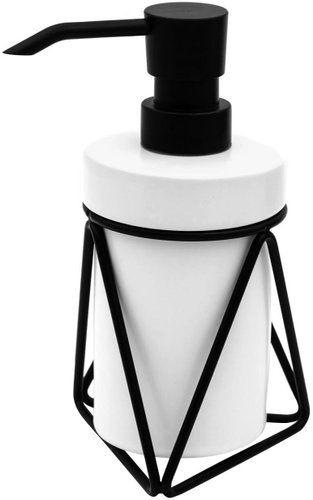 Ridder Mila Soap Dispenser, 250ml, White 2163501 - Soap Dispenser - Main image