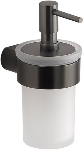Gedy Pirenei Soap Dispenser, 110ml, Grey Pi8181 - Soap Dispenser - Main image