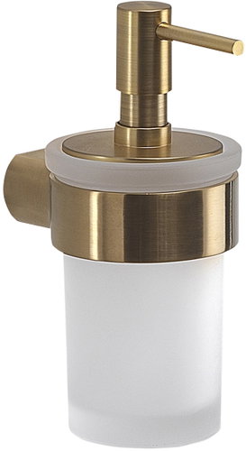 Gedy Pirenei Soap Dispenser, 110ml, Gold Pi8188 - Soap Dispenser - Main image
