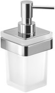 Gedy Samoa Soap Dispenser, 170ml, Silver A88113 - Soap Dispenser