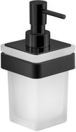 Gedy Samoa Soap Dispenser, 170ml, Black A88114 - Soap Dispenser