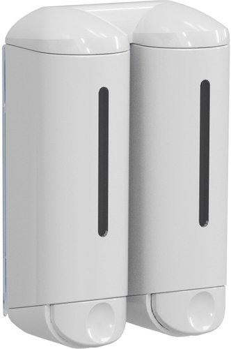 Marplast Shower Medium Dávkovač mýdla, 250 ml, bílý A94801 - Soap Dispenser - Main image