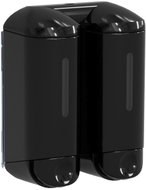 Marplast Shower Small Dávkovač mýdla, 170 ml, černý A94603 - Soap Dispenser