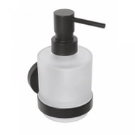 Sapho X-round Soap Dispenser, 200ml, Black Xr103b - Soap Dispenser