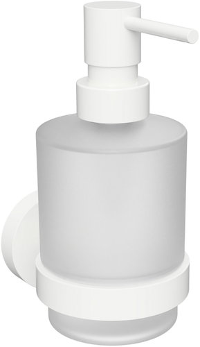Sapho X-round Soap Dispenser, 200ml, White Xr103w - Soap Dispenser - Main image