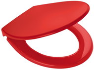 Ridder Miami toilet seat soft close, PP thermoplastic, red - Toilet Seat